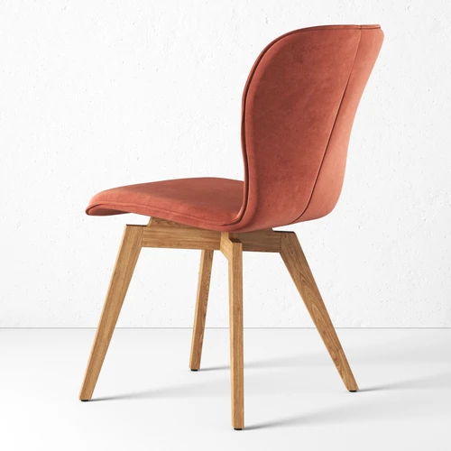 Дизайнерский обеденный стул на деревянных ножках Aspen