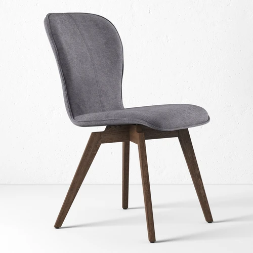 Дизайнерский обеденный стул на деревянных ножках Aspen