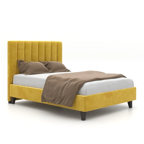 Кровать, на ножках, 140×200 см Elle