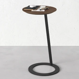 Soho, Приставной кофейный стол с черным основанием
