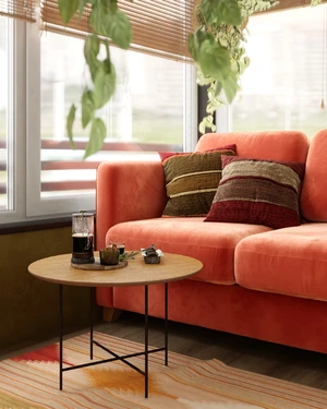 Интерьер яркой лоджии со стулом Essen и диваном Bari: фото 3