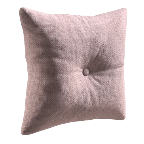45×45 см, квадратная, с пуговицей Декоративная подушка