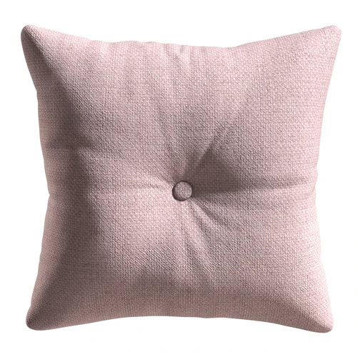 45×45 см, квадратная, с пуговицей Декоративная подушка