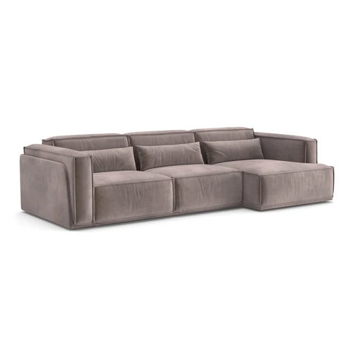 Угловой диван-кровать, 320 см, выкатная еврокнижка Vento Light