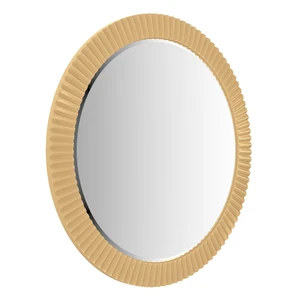 Aster Medium, Зеркало круглое 80 см в узкой золотой раме