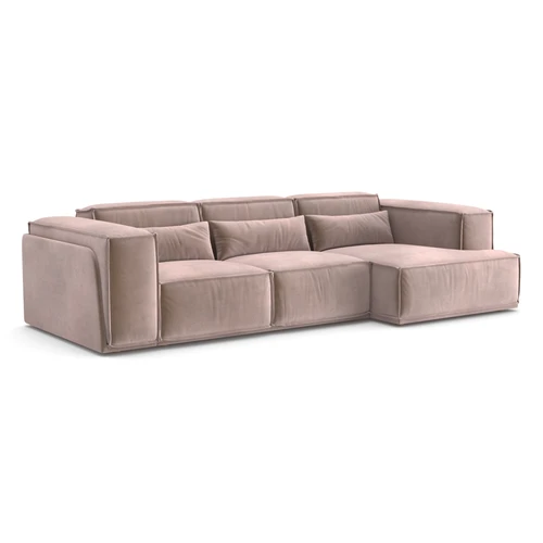 Угловой диван-кровать, 316 см, выкатная еврокнижка Vento Classic