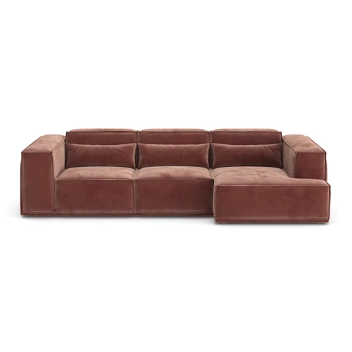 Дизайнерский угловой диван, выкатная еврокнижка, 316 см Vento Classic
