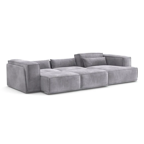 Угловой диван-кровать, 346 см, выкатная еврокнижка Vento Classic