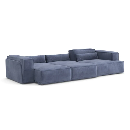 Угловой диван-кровать, 376 см, выкатная еврокнижка Vento Classic