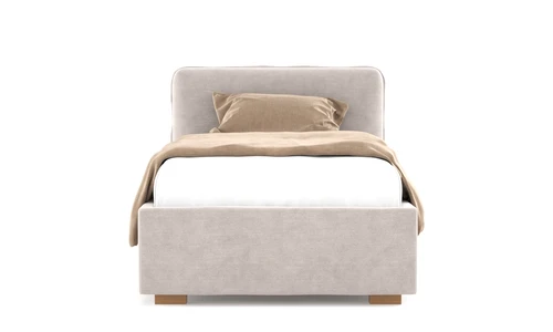 Дизайнерская односпальная кровать с подъемным механизмом и низким изголовьем Brooklyn Low