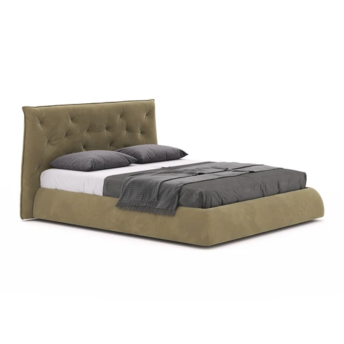 Дизайнерская двуспальная кровать с подъемным механизмом Jess