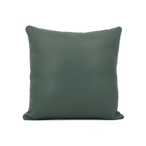 Декоративная подушка, Квадратная 45×45 см кожа