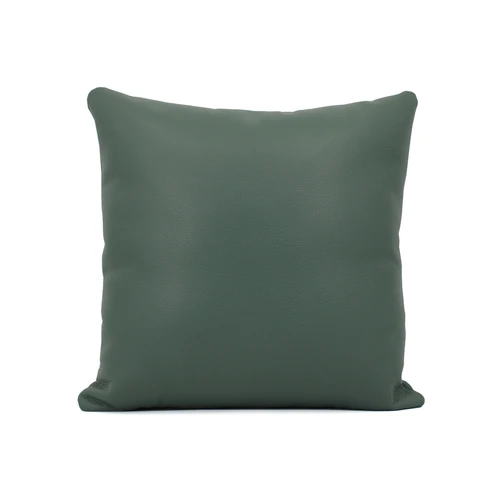 Квадратная, 45×45 см, кожа Декоративная подушка