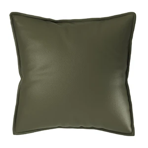 Lеtty, Декоративная подушка квадратная в коже 52×52 см