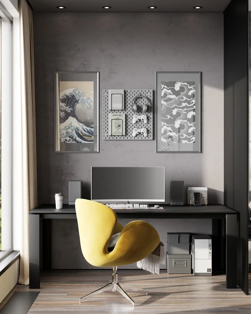 Swan - кресло дизайнерское 74×70×89 см