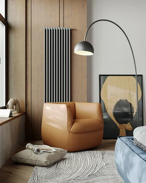 Дизайнерское кожаное кресло Spin в интерьере: фото 5