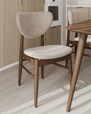 Дизайнерский обеденный стул Teo в интерьере: фото 2