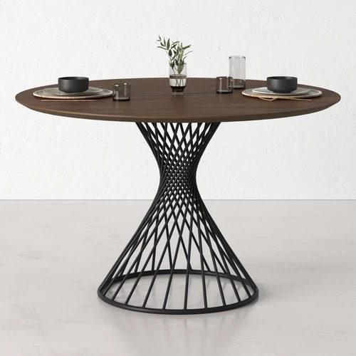 Дизайнерский обеденный стол круглый Turin