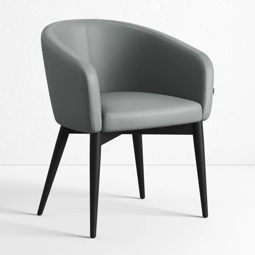 Дизайнерский обеденный стул кожаный Torino