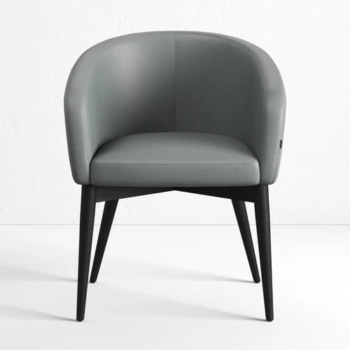 Дизайнерский обеденный стул кожаный Torino