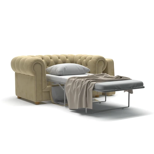 Кресло-кровать, французская раскладушка Chesterfield Lux