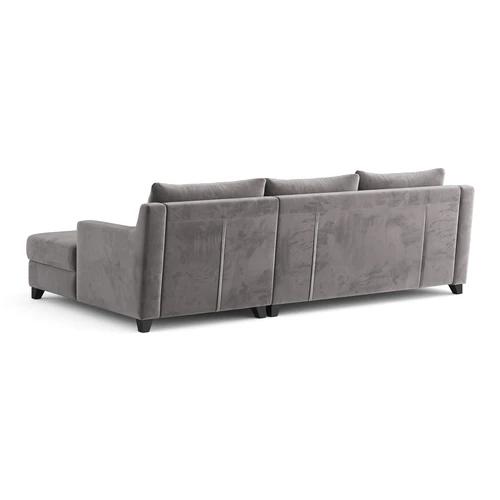 Угловой диван-кровать, 268/160 см, французская раскладушка Mendini