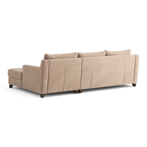 Угловой диван-кровать, 268/160 см, французская раскладушка Mendini
