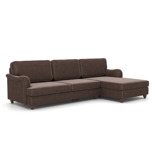Угловой диван, 280/160 см, французская раскладушка Orson
