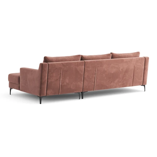 Стильный угловой диван 4-местный, без механизма Mendini
