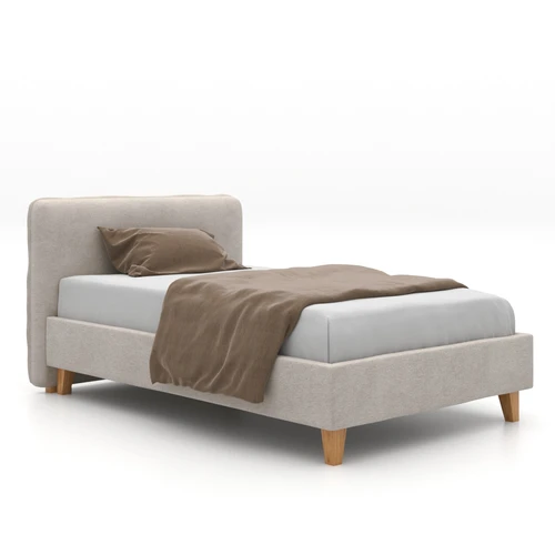 Кровать, односпальная, на ножках с низким изголовьем, 120×200 см Brooklyn Low