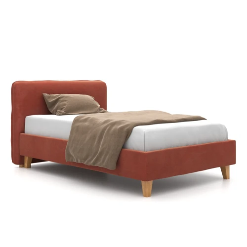 Brooklyn Low - кровать односпальная на ножках с низким изголовьем 120×200 см