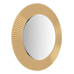 Aster Medium, Зеркало круглое 80 см в широкой золотой раме