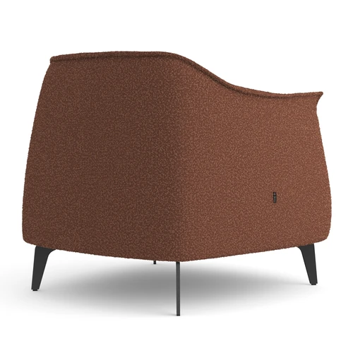 Дизайнерское кресло в обивке букле Vivo