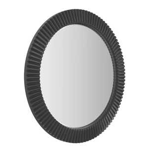 Aster Small, Зеркало круглое 60 см в узкой черной раме