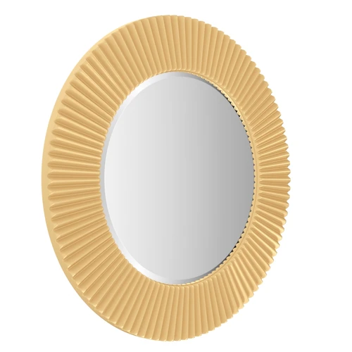 Зеркало круглое, 60 см в широкой золотой раме Aster Small