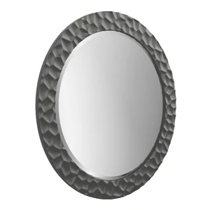 Kubi Small, Зеркало круглое 60 см в узкой черной раме