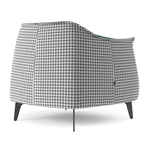 Дизайнерское кресло с комбинированной обивкой Vivo