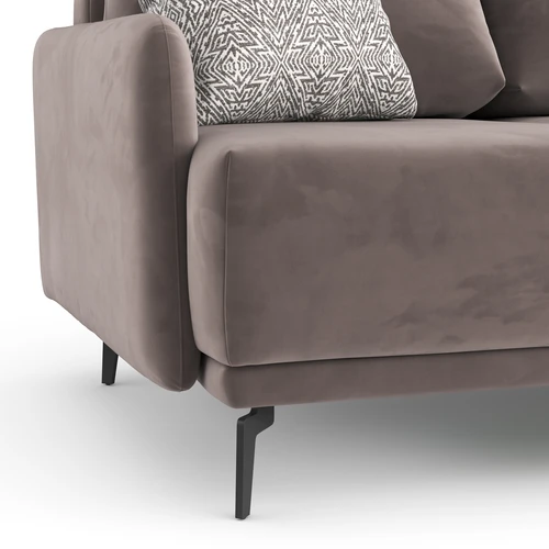 Дизайнерский угловой диван-кровать, 228/150 см, шагающая еврокнижка Archi