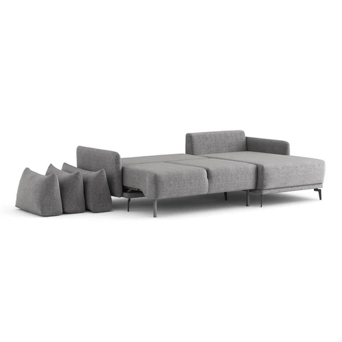 Угловой диван-кровать, 228/150 см, шагающая еврокнижка Archi