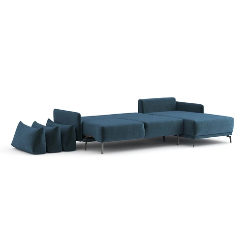 Угловой диван-кровать, 268/170 см, шагающая еврокнижка Archi