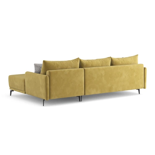 Дизайнерский угловой диван-кровать, 268/170 см, шагающая еврокнижка Archi