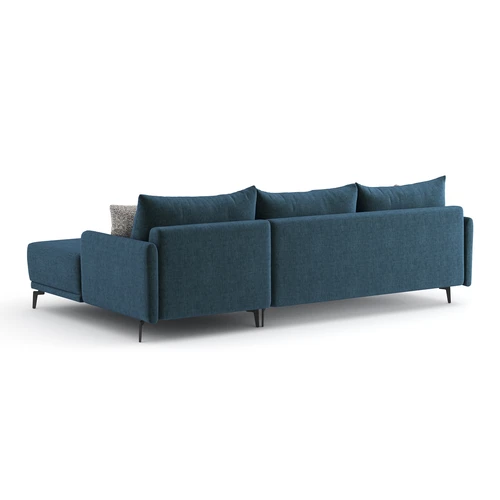 Дизайнерский угловой диван-кровать, 268/170 см, шагающая еврокнижка Archi