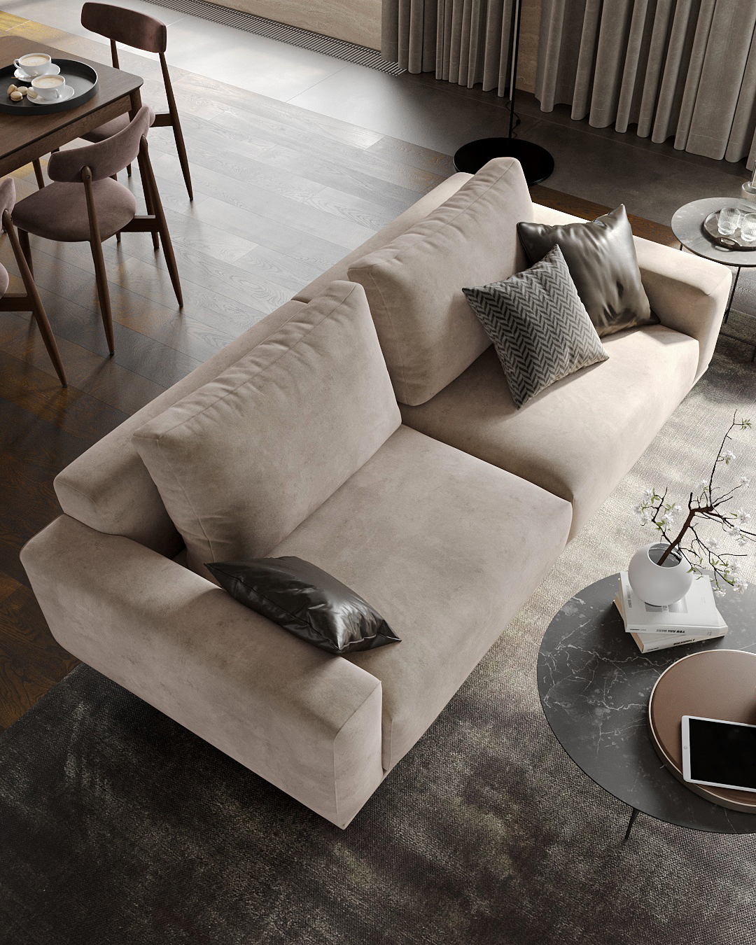 Мебель для гостиной в современном стиле: фото NaN