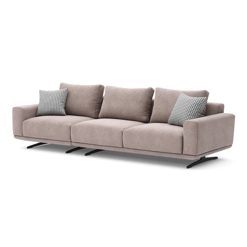 Дизайнерский модульный диван 3-местный без механизма V1 Zillis