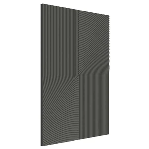 Wilt, Панно вертикальное 70×100 см черный