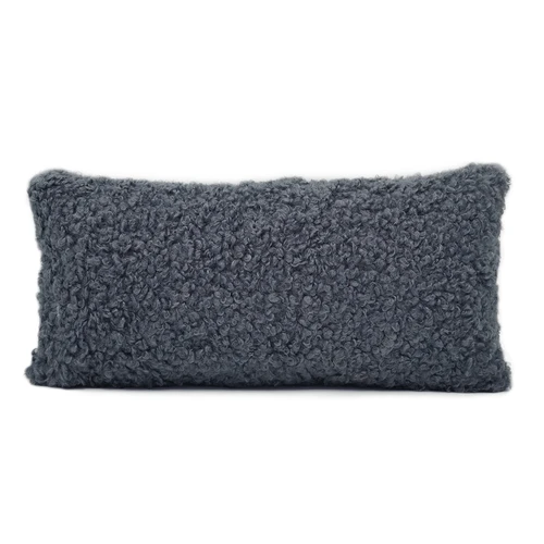 Меховая ткань Eskimo прямоугольная 55×25 см Декоративная подушка