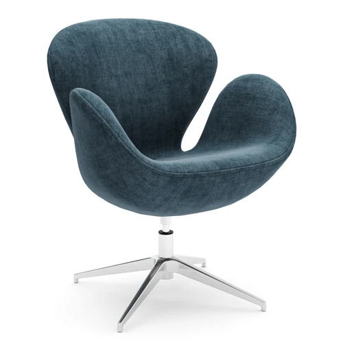 Кресло дизайнерское, с вращающимся механизмом Swan
