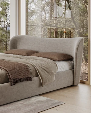 Кровать двуспальная с подъемным механизмом 160х200 Luxury 1194				 Lisbet в интерьере: фото 