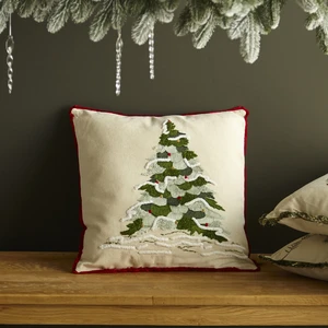 Декоративная подушка, 45х45 см Essential Festive Tree в интерьере: фото 